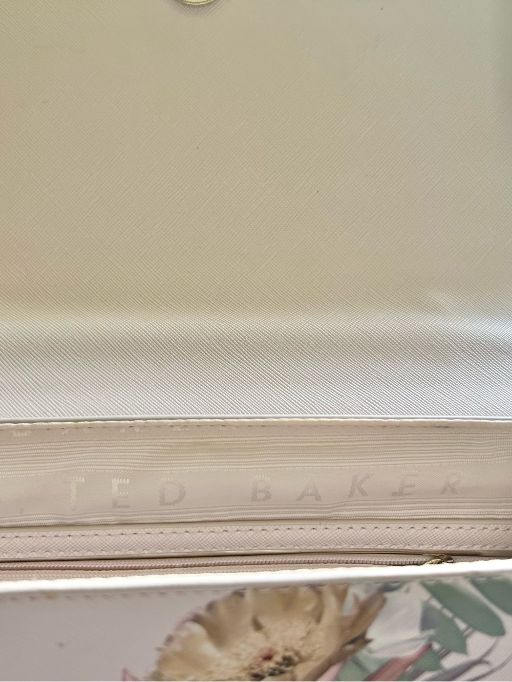 Ted Baker London Cream Floral Bag - Picture 5 of 5